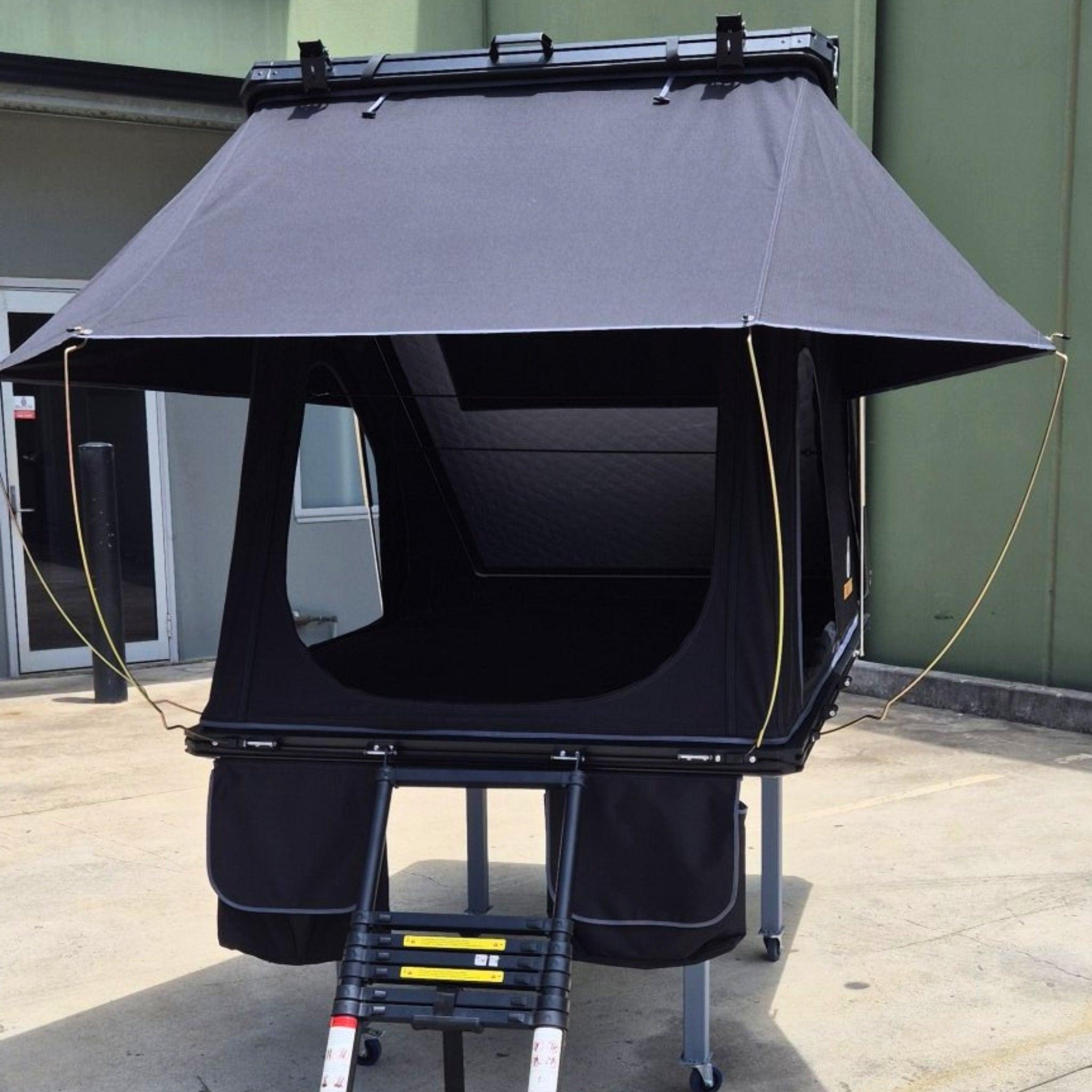 Phoenix 1.3 - Slimline Rooftop Tent with 300W Solar Panel - Firefly Outdoors