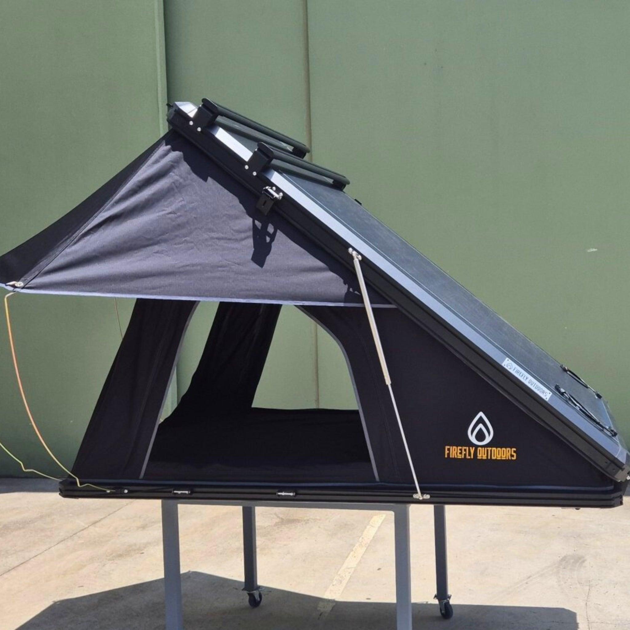 Phoenix 1.3 - Slimline Rooftop Tent with 300W Solar Panel - Firefly Outdoors