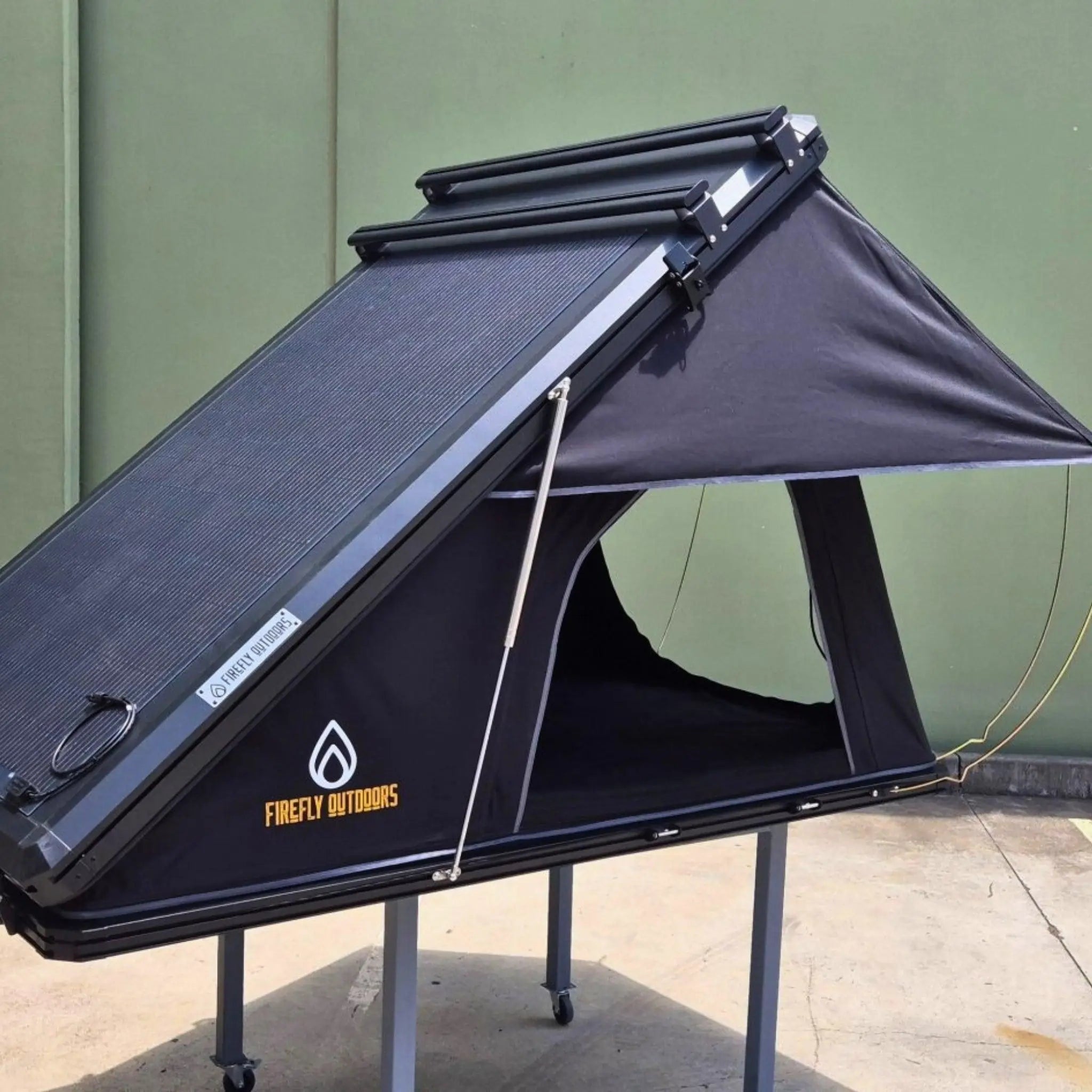 Phoenix 1.3 - Slimline Rooftop Tent with 300W Solar Panel - Firefly Outdoors