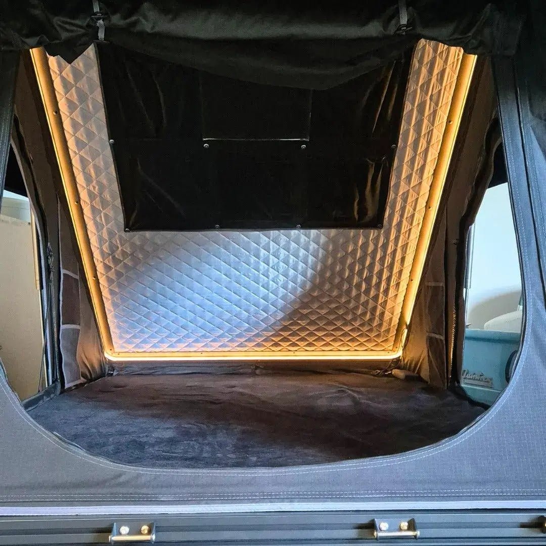 Phoenix 1.3 - Slimline Rooftop Tent with 300W Solar Panel - Firefly Outdoors