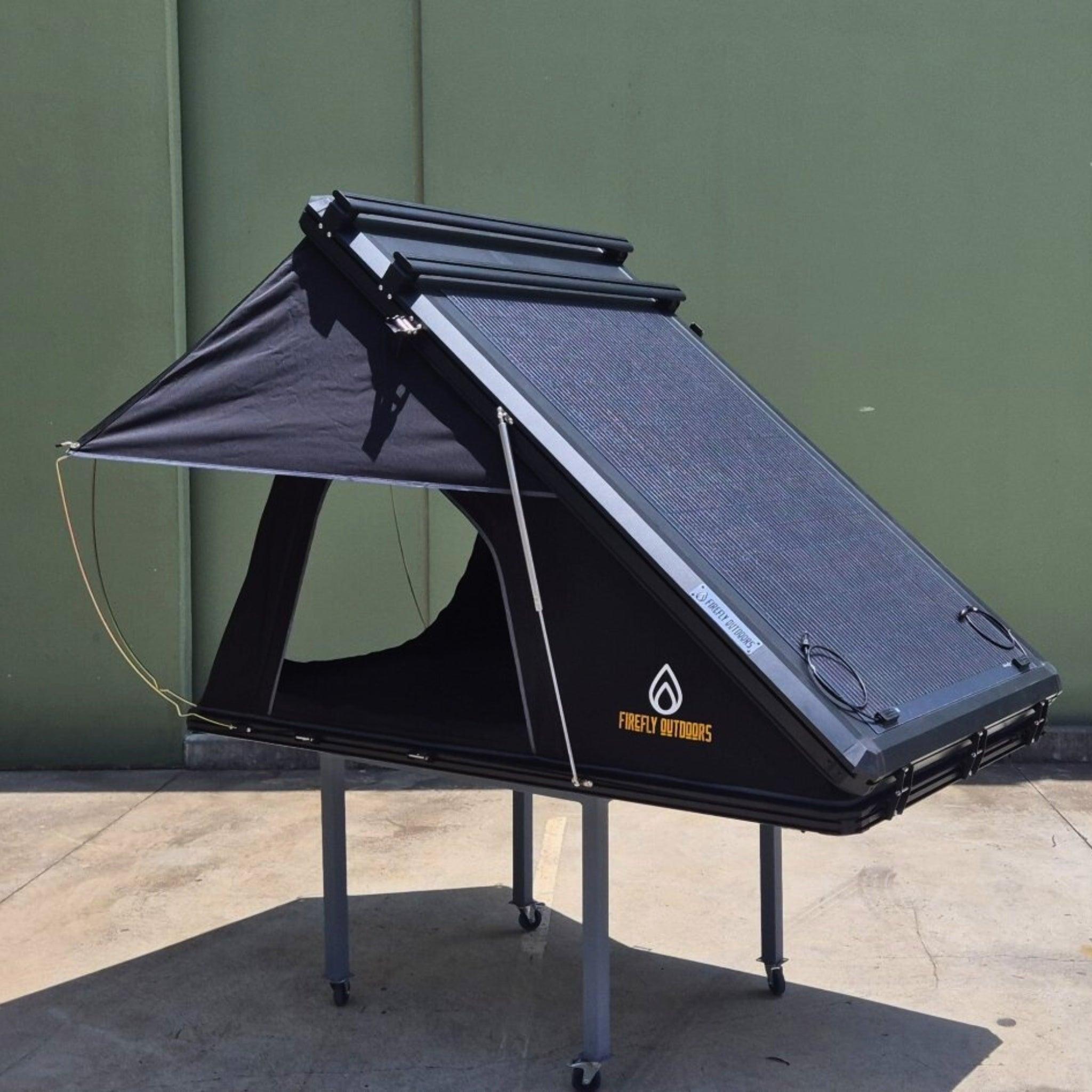 Phoenix 1.3 - Slimline Rooftop Tent with 300W Solar Panel - Firefly Outdoors