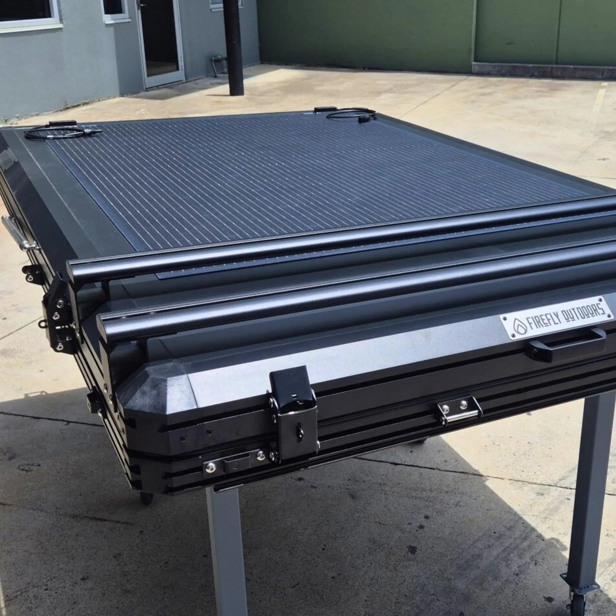 Phoenix 1.3 - Slimline Rooftop Tent with 300W Solar Panel - Firefly Outdoors